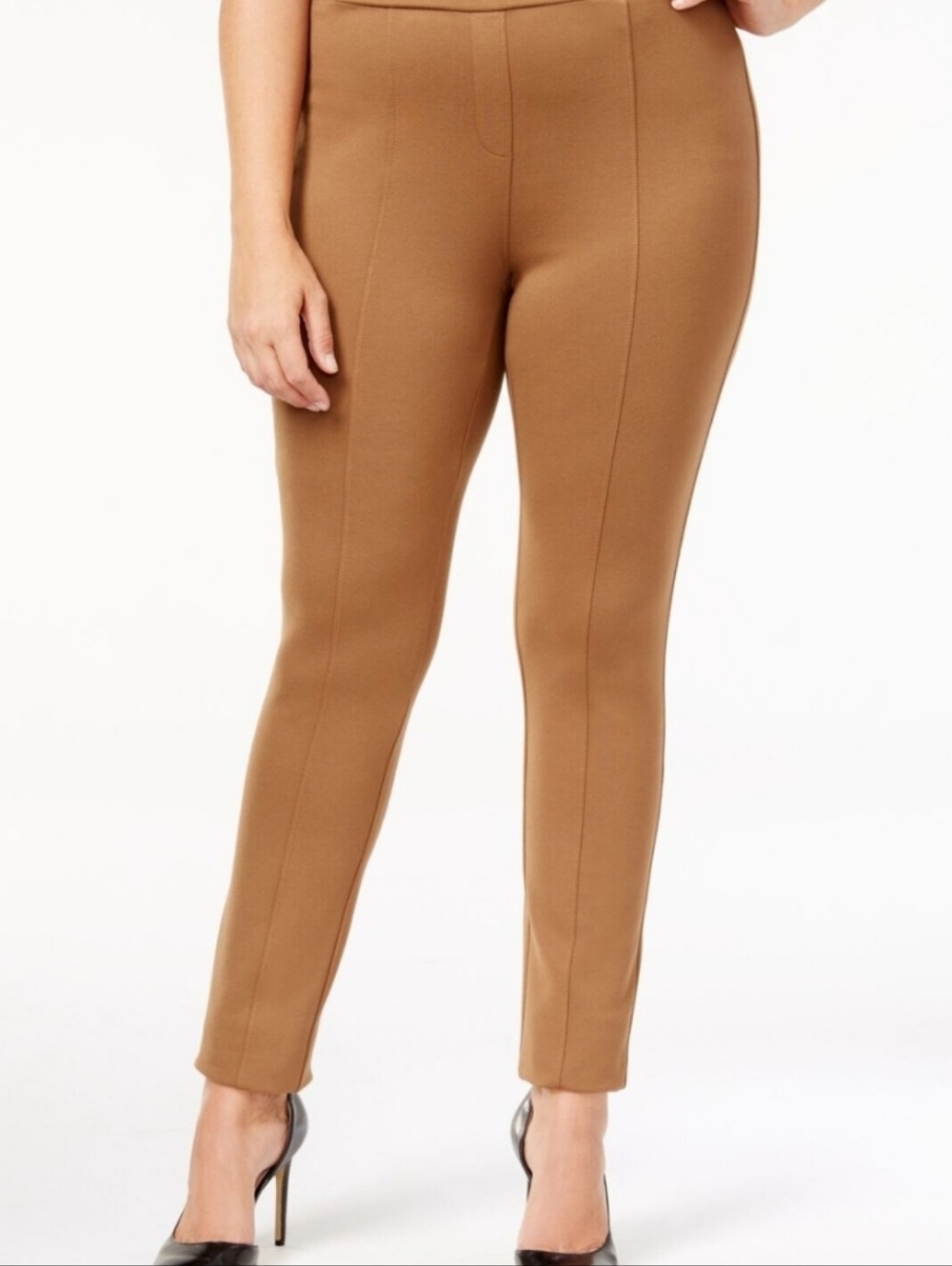 Wonderly Women Skinny Mid Rise Comfort Waist Pull On Pants  XL